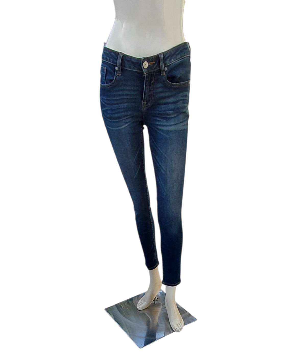 10181...Vigoss Skinny Jeans Size 24, W26" 26"Inseam 7" Rise