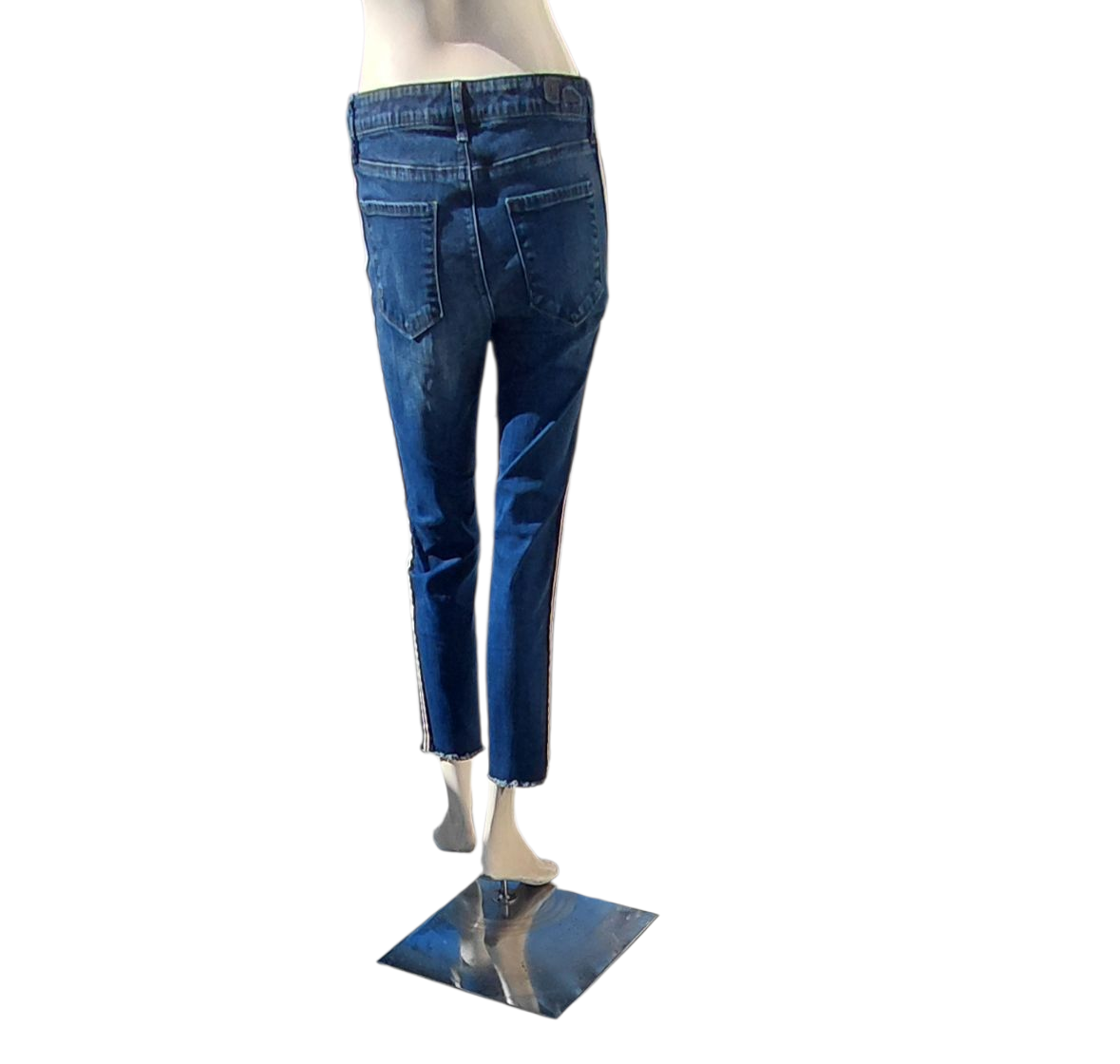 670244...Preowned Kut from the Kloth Ankle Straight leg Jeans Size 6, W25" Inseam, 8"Rise
