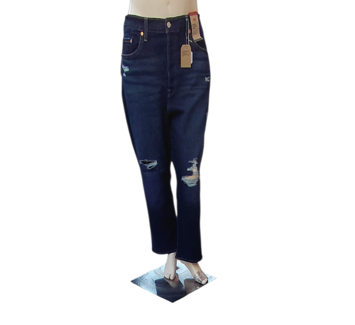 681835....NWT Levis Ribcage Straight leg Jeans Size 18W