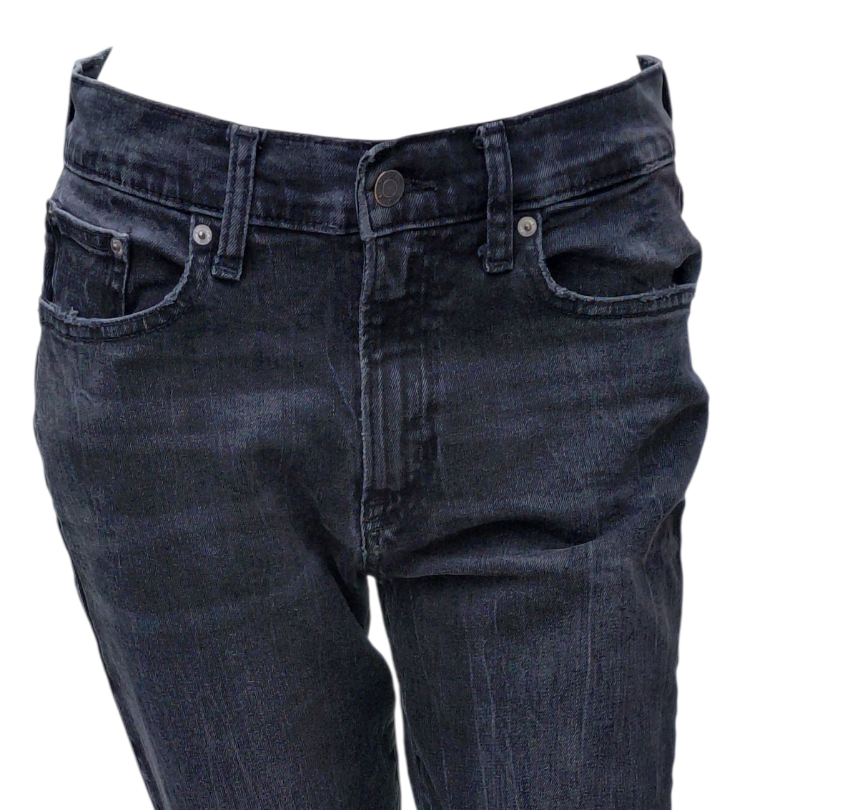 93317...Preowned Women's Black Gap Girlfriend Jeans Size 6/28 Regular