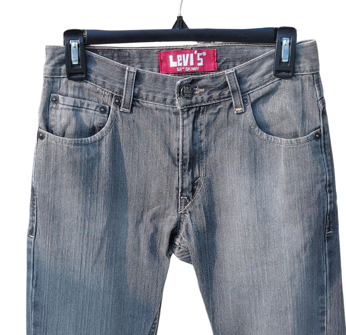 633820...Preowned Boys Preowned Levi's 511 Skinny Jeans Size 14 Reg W27 L27
