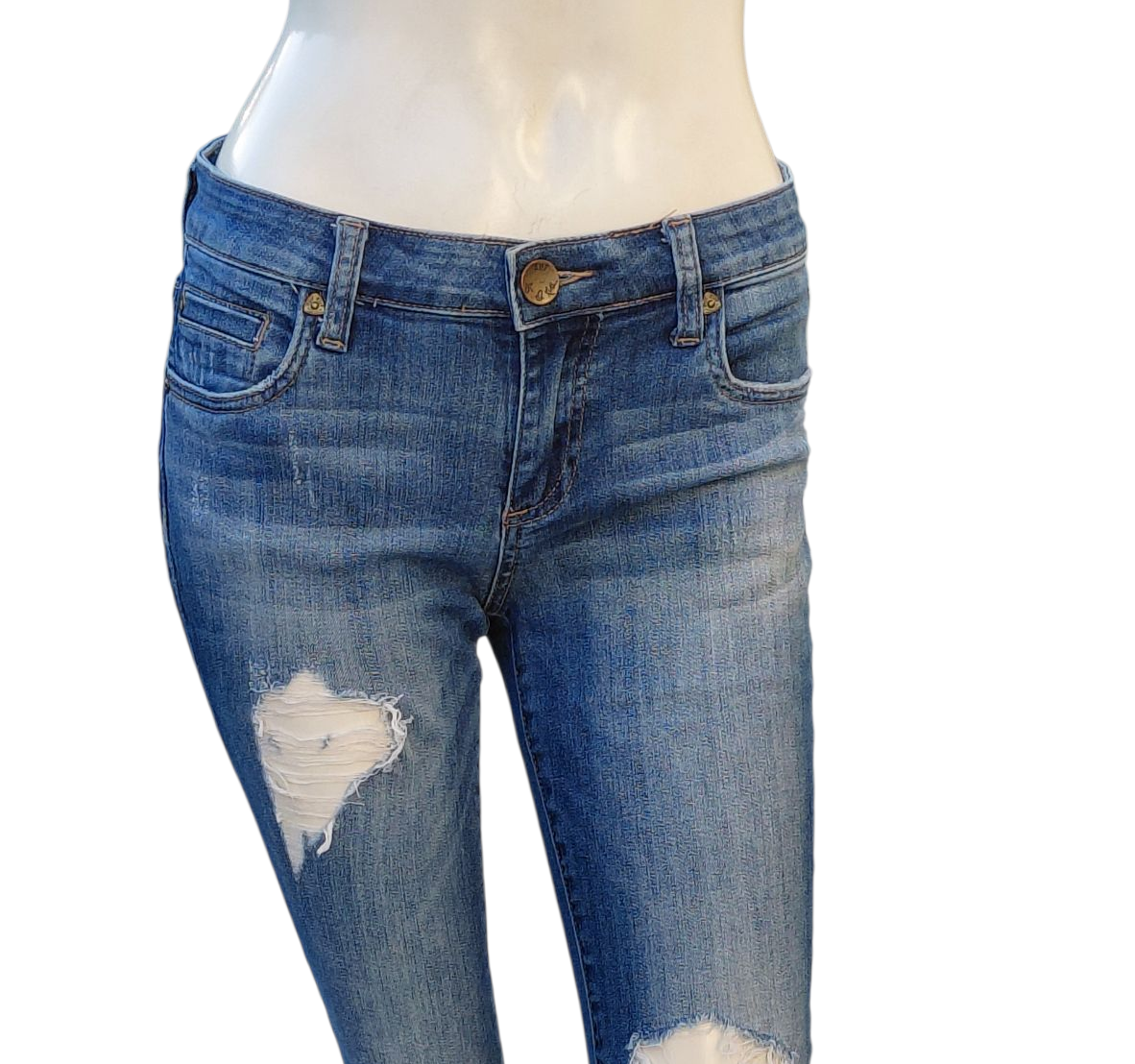 7004932.....Preowned Kut from the Kloth Boyfriend 0P, W28" 23"Inseam  8"Rise