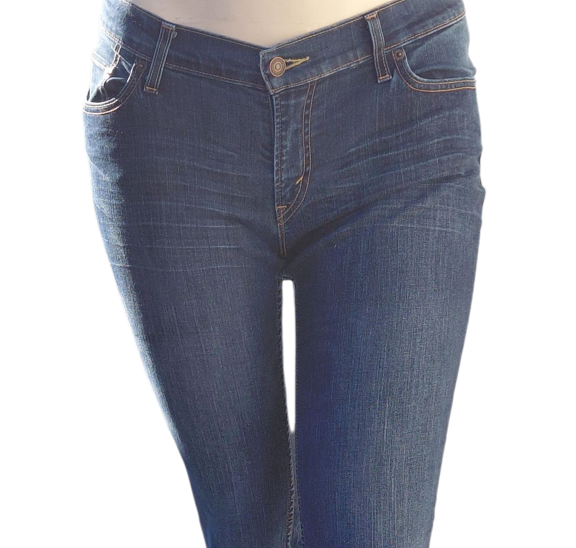 698620...Preowned Levi's too Superlow 524 Skinny Jeans Size 13M
