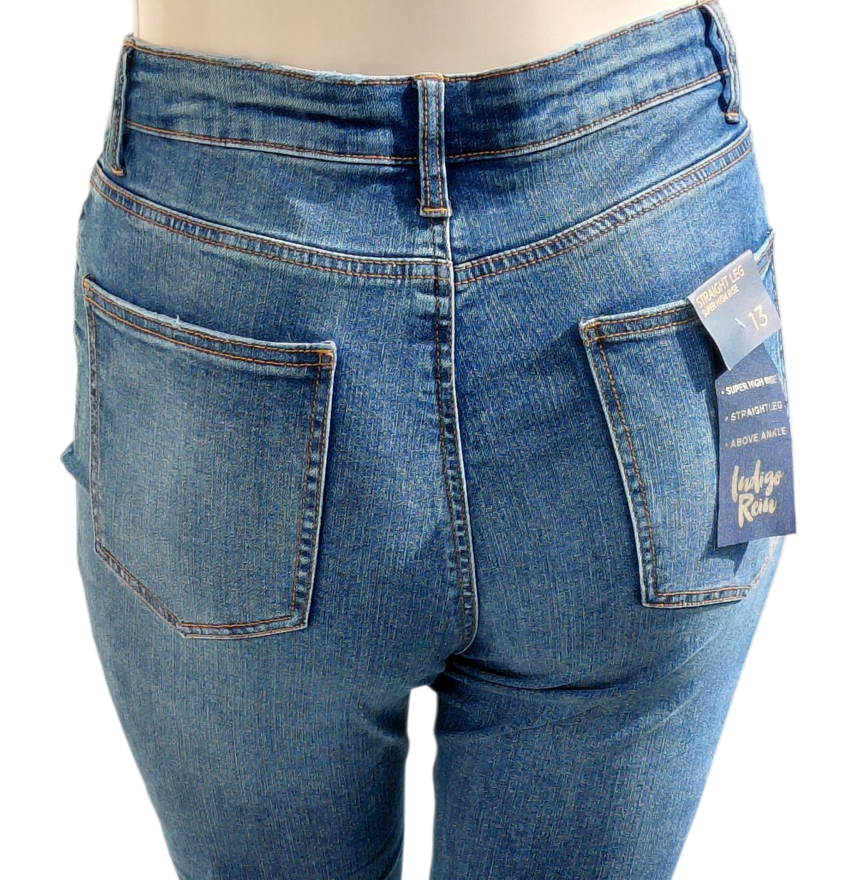 Sku 602836.....NWT Indigo Rein Straight leg Jeans Various Sizes