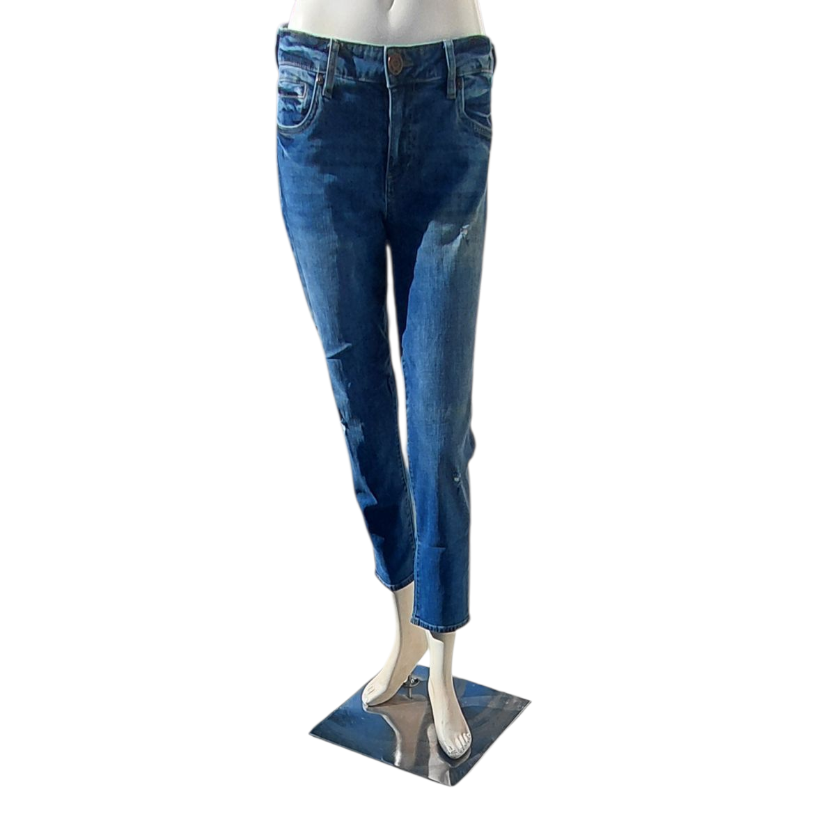 1022....Kut from the Kloth Straight leg Jeans Size 6, W30"  24"Inseam   8"Rise