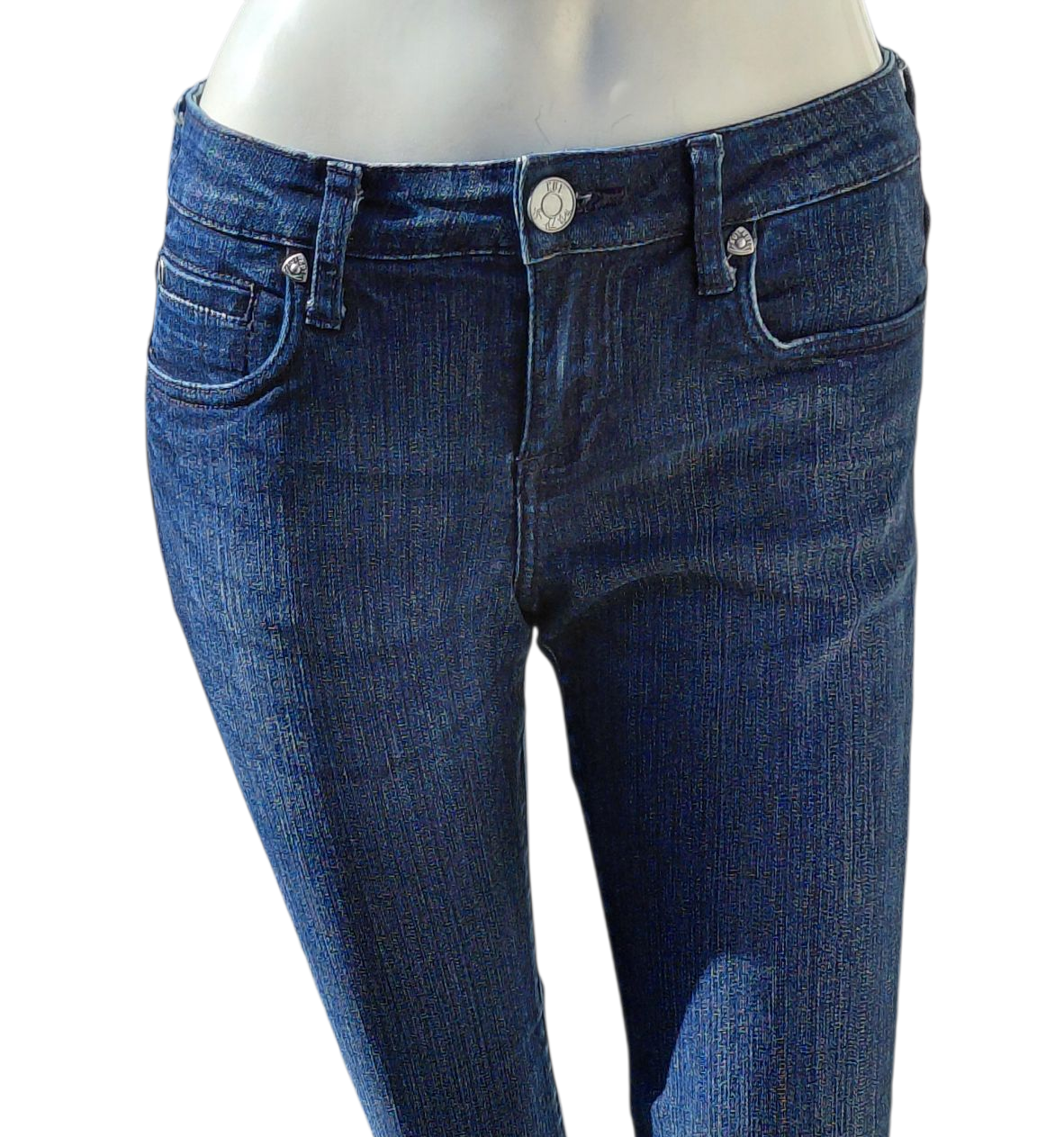 44989....Preowned Kut from the Kloth Skinny Jeans Size 2, W26"  25"Inseam  8"Rise