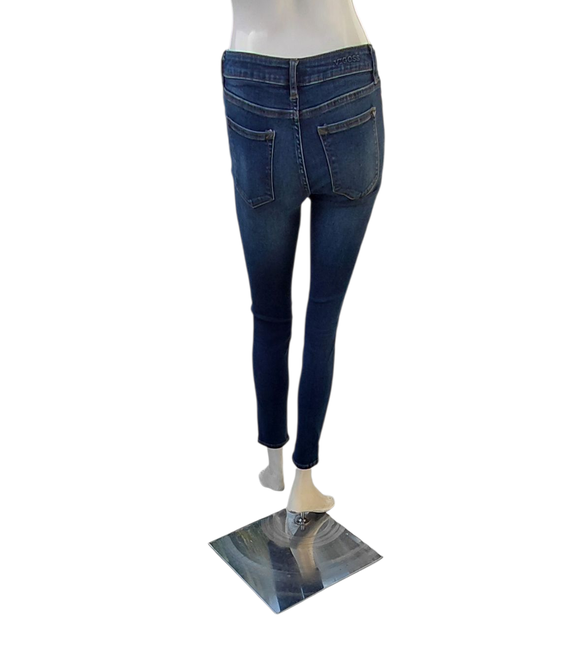 10181...Vigoss Skinny Jeans Size 24, W26" 26"Inseam 7" Rise