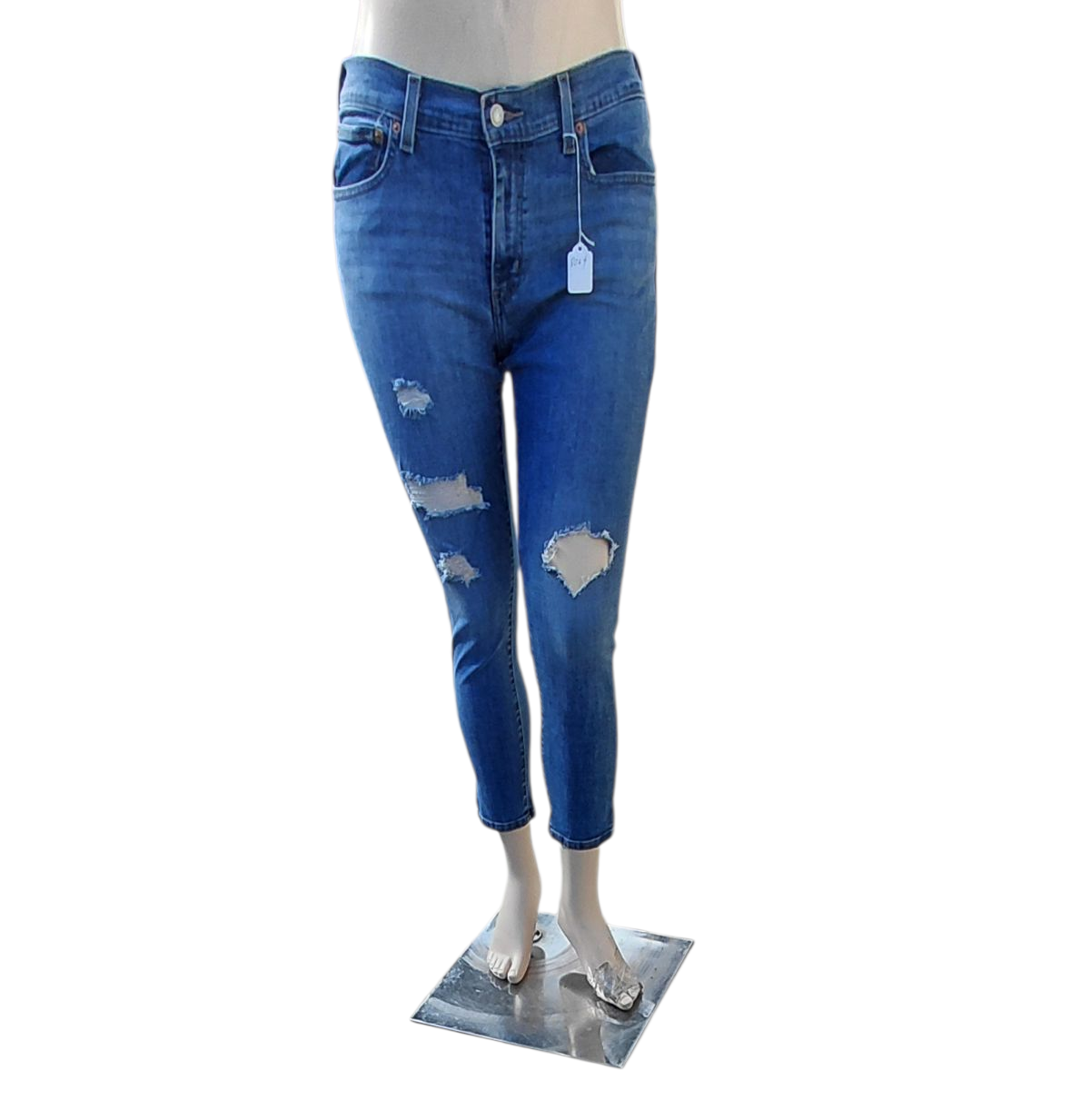8264...Women's Preowned Levi's Boyfriend Jeans Size 31