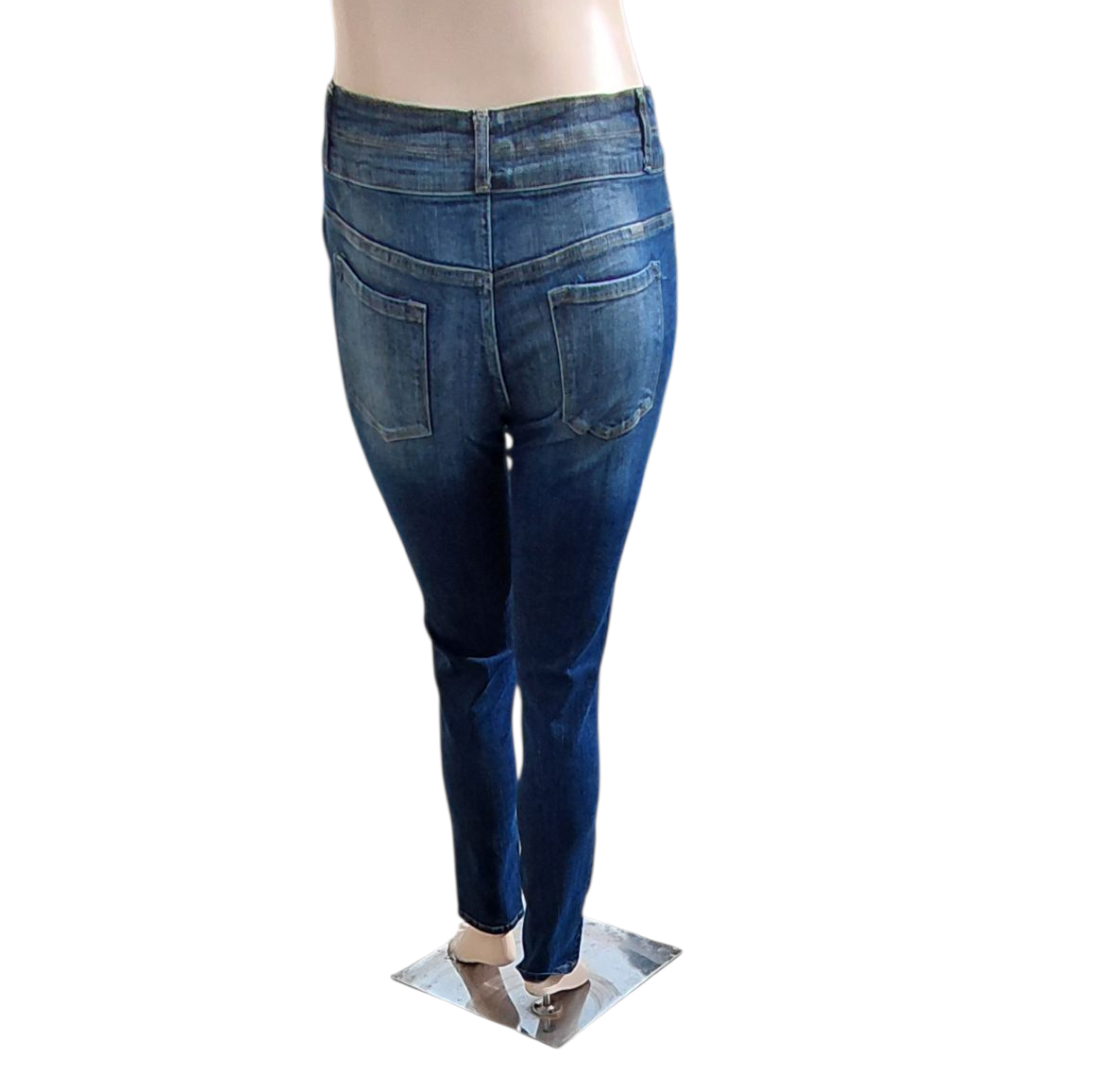 8173....Women's Preowned Kancan Skinny Jeans Size 13 30, 25"Inseam 8"Rise,