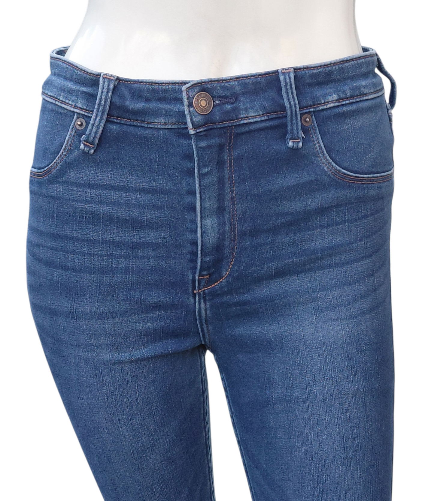 651025....Abercrombie & Fitch Skinny Jeans Size 28/6, 9"Rise