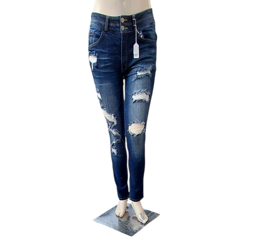8173....Women's Preowned Kancan Skinny Jeans Size 13 30, 25"Inseam 8"Rise,