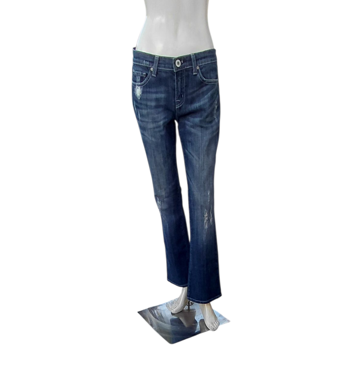 672644...Preowned Vigoss Bootcut Jeans Size 5, W30" 29" Inseam 7 1/2"Rise