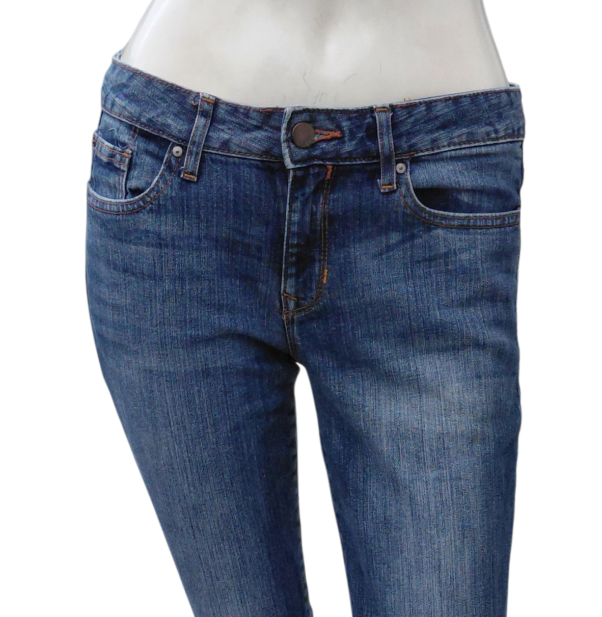622817....Preowned 1969 Skinny Jeans Size 27R, 7" Rise