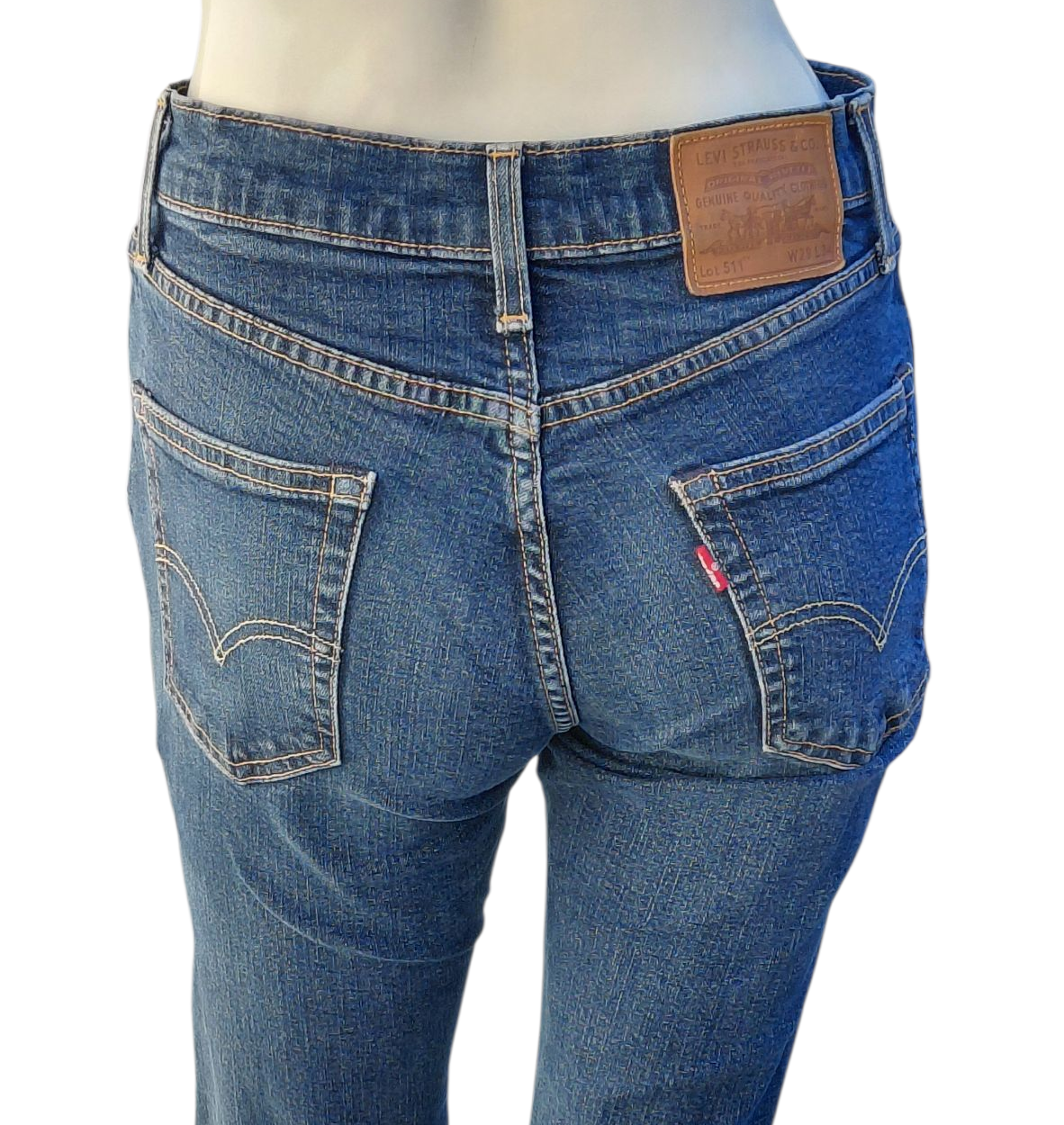 4164....Levi Strauss Straight leg Jeans Size W29 L34