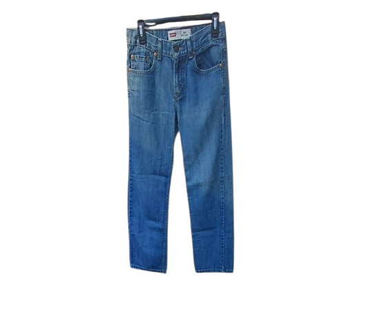 4279....Boys PRE-OWNED Levi's 550 Relaxed Straight Leg Jeans Size 14Reg Juniors W27 L27