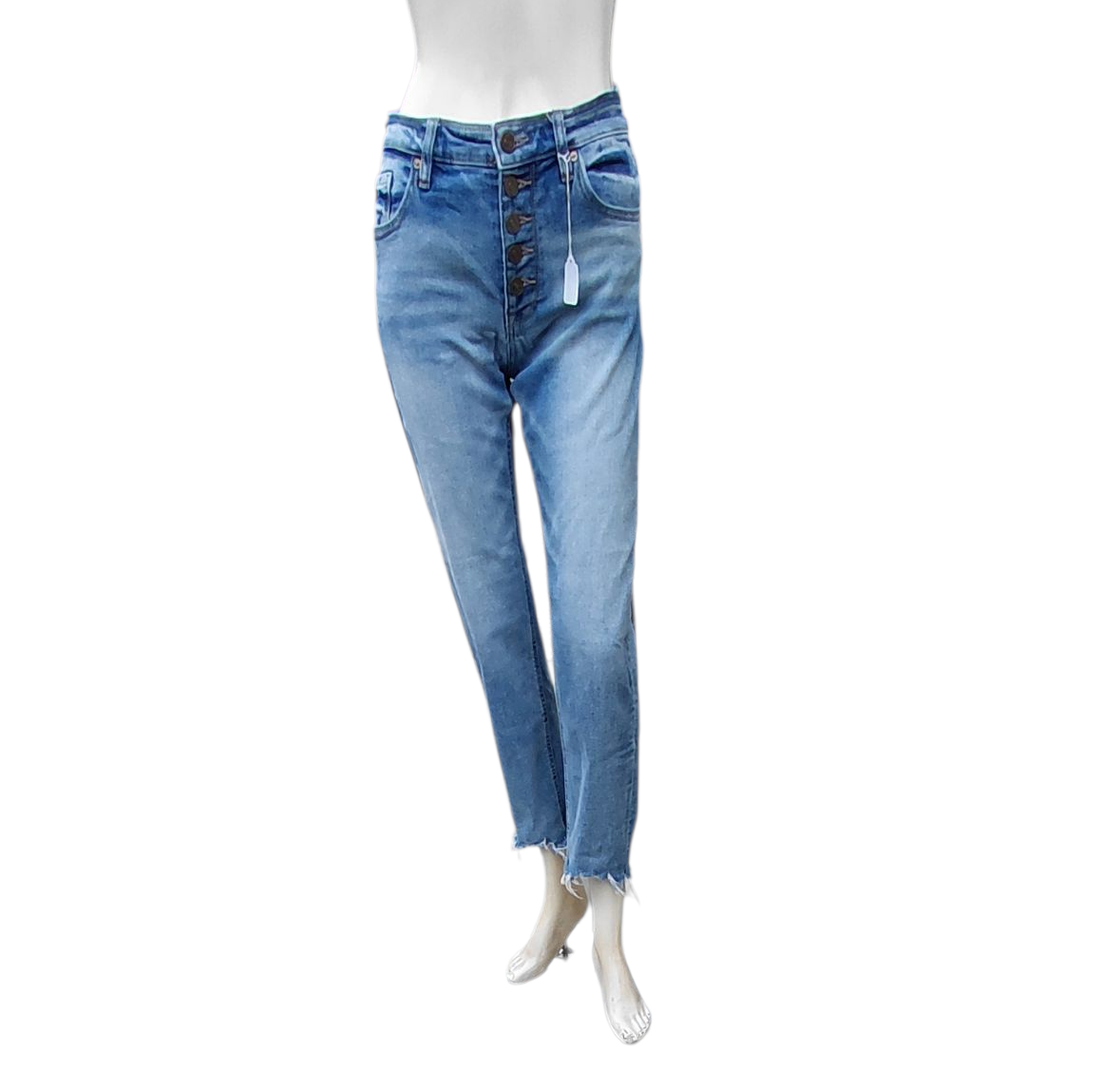 624217....Women's Preowned Kancan Skinny Jeans Size 3/25, 26"Inseam 9"Rise