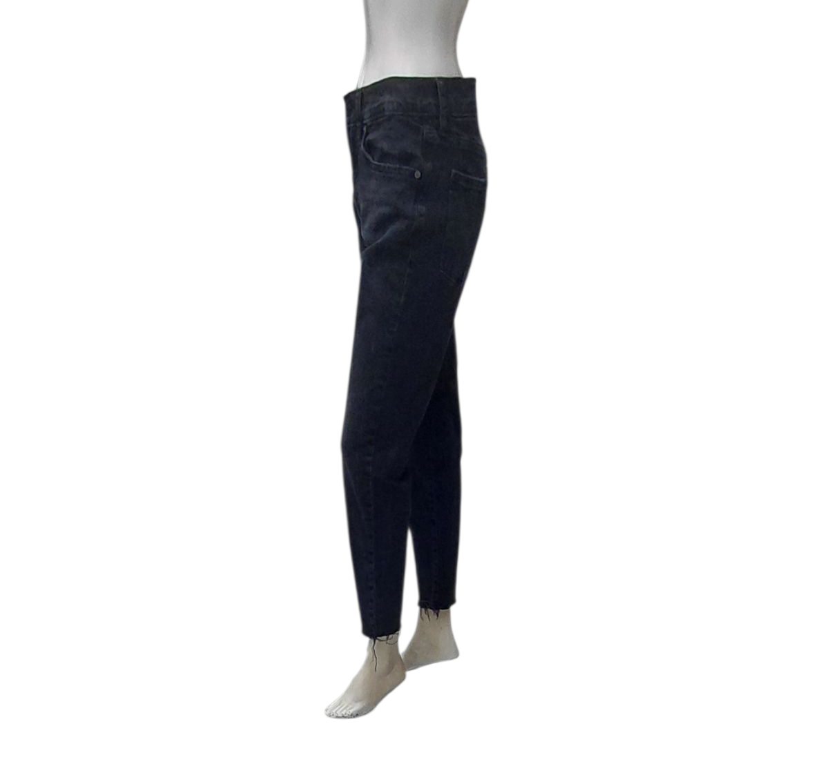 93317...Preowned Women's Black Gap Girlfriend Jeans Size 6/28 Regular