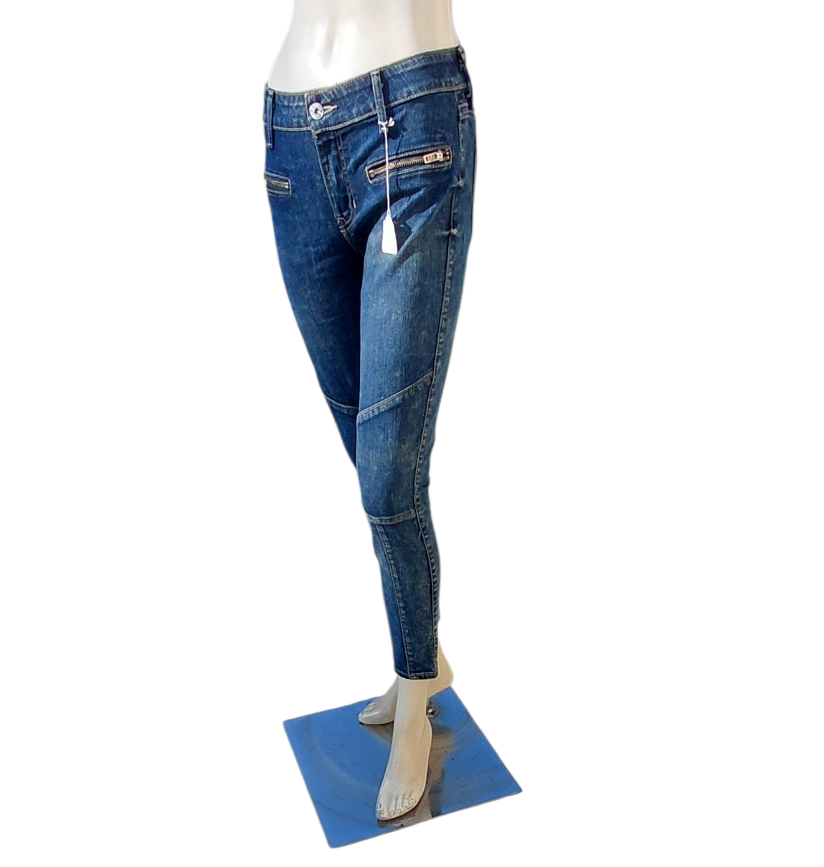 4183.....Women's Preowned by Guess Skinny Jeans Size 26, 25" Inseam 8" Rise