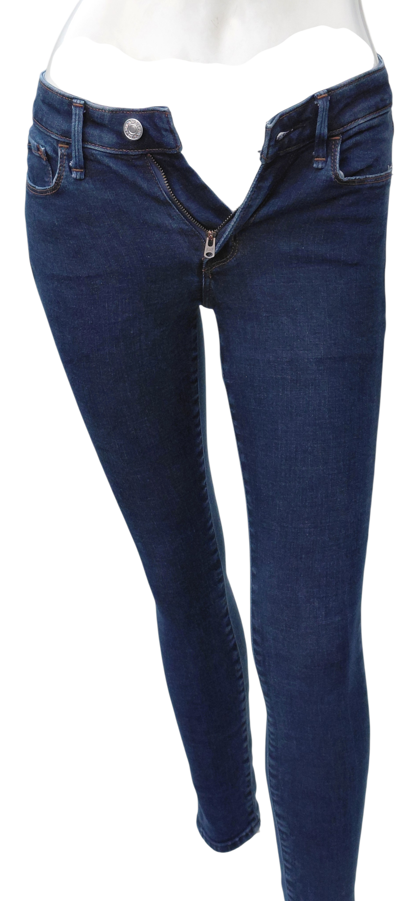 7005532...Abercrombie & Fitch Skinny Jeans Size 25/0s, 8"Rise