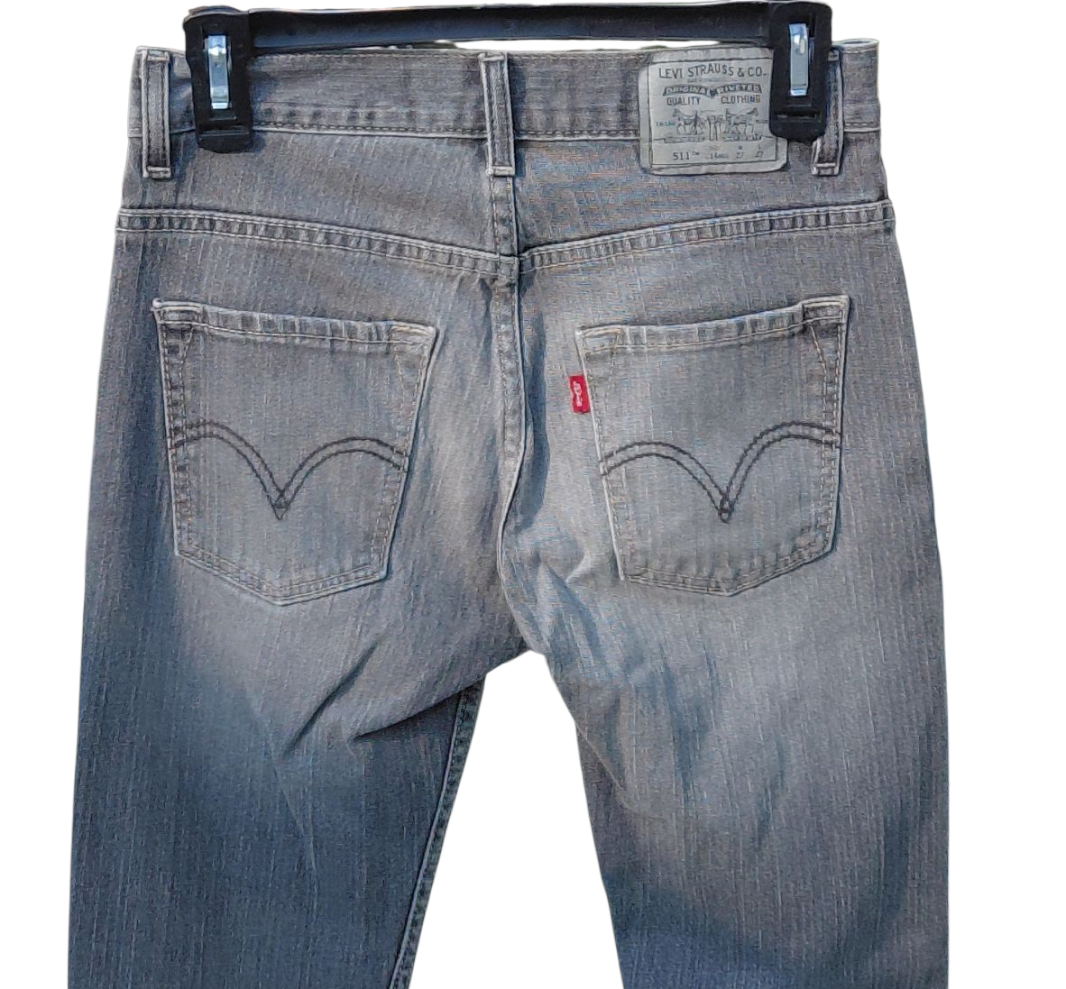 633820...Preowned Boys Preowned Levi's 511 Skinny Jeans Size 14 Reg W27 L27