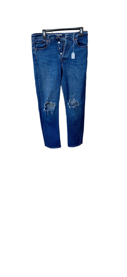 8263.....Women's Preowned Wedgie Straight Leg Jeans Size 30