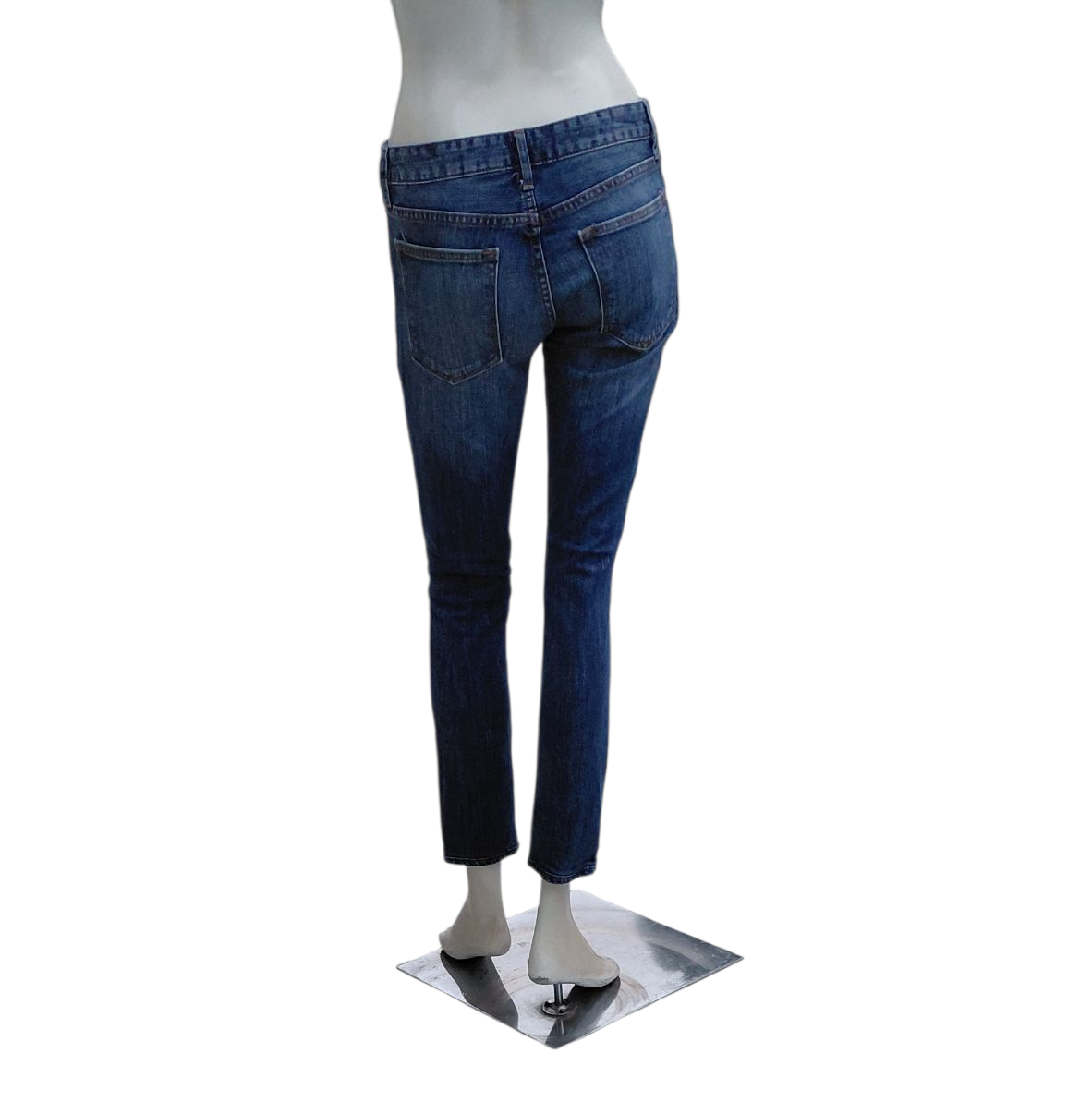 622817....Preowned 1969 Skinny Jeans Size 27R, 7" Rise