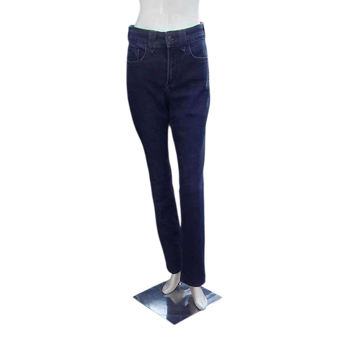 8247.....Preowned Women's NYDJ Straight Leg Jeans Size 4,  31" Inseam