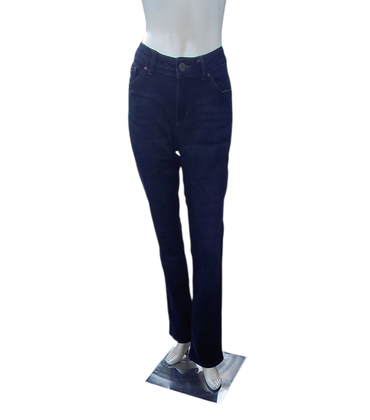 572123.....Preowned Lee Modern Series Curvy Bootcut Jeans W31", 32"Inseam 9"Rise