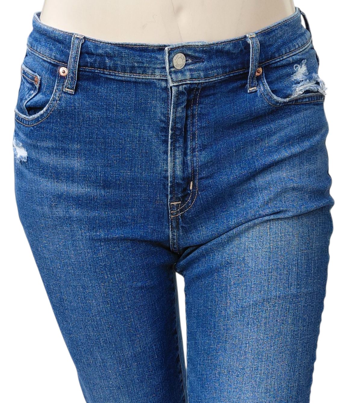 8102....Preowned Gap Skinny Jeans Size 30/10, 10" Rise