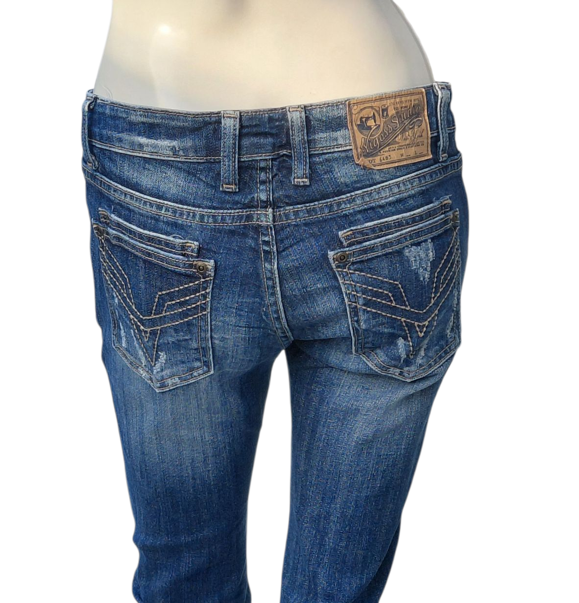 Sku 570021 PRE-OWNED......Vigoss Studio Skinny Jeans Size 5/6 28