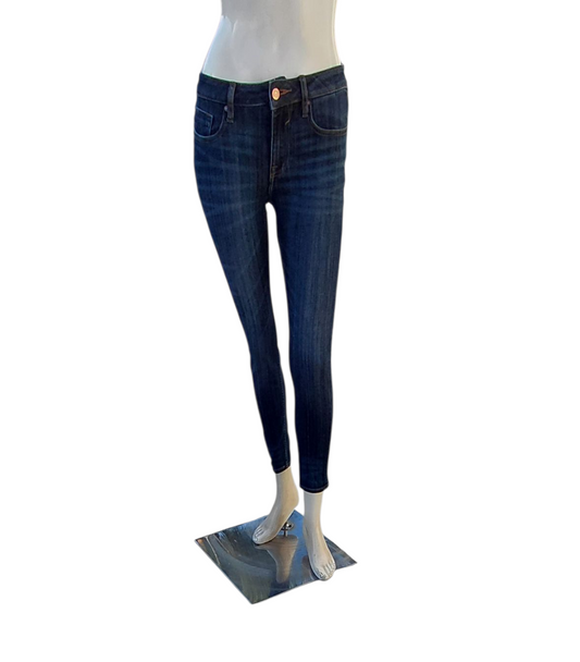 700154.....Preowned Vigoss Skinny Jeans Size W24 L28, 7"Rise