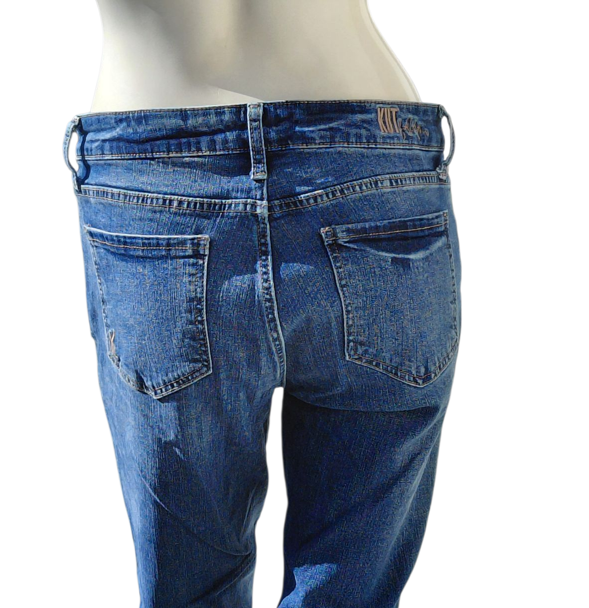 1022....Kut from the Kloth Straight leg Jeans Size 6, W30"  24"Inseam   8"Rise