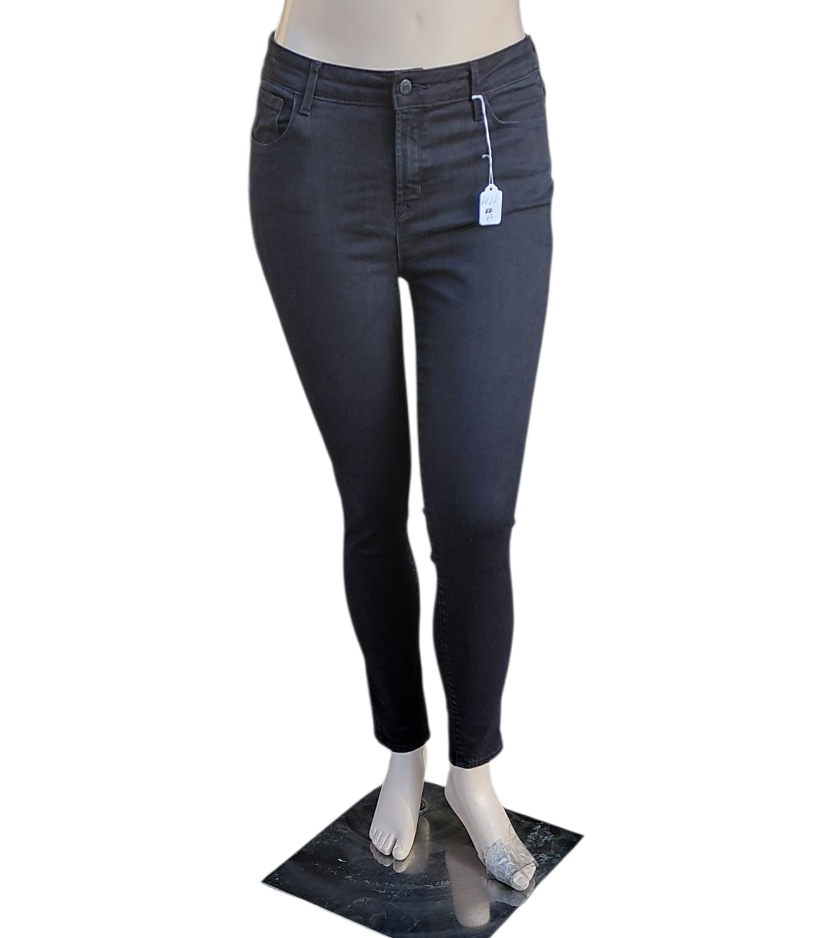 666643.....Women's Preowned  Navy Rockstar Super Skinny Jeans Size 14, W32, 27"Inseam 9"Rise