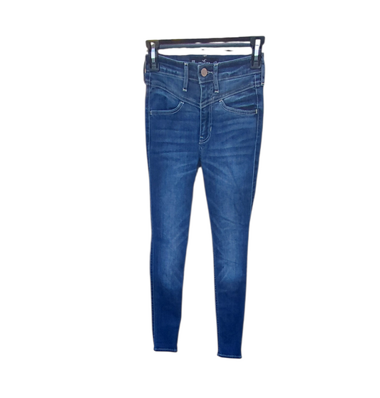 7016A....Women's Hollister Skinny Jeans Size 00R, W23 L26