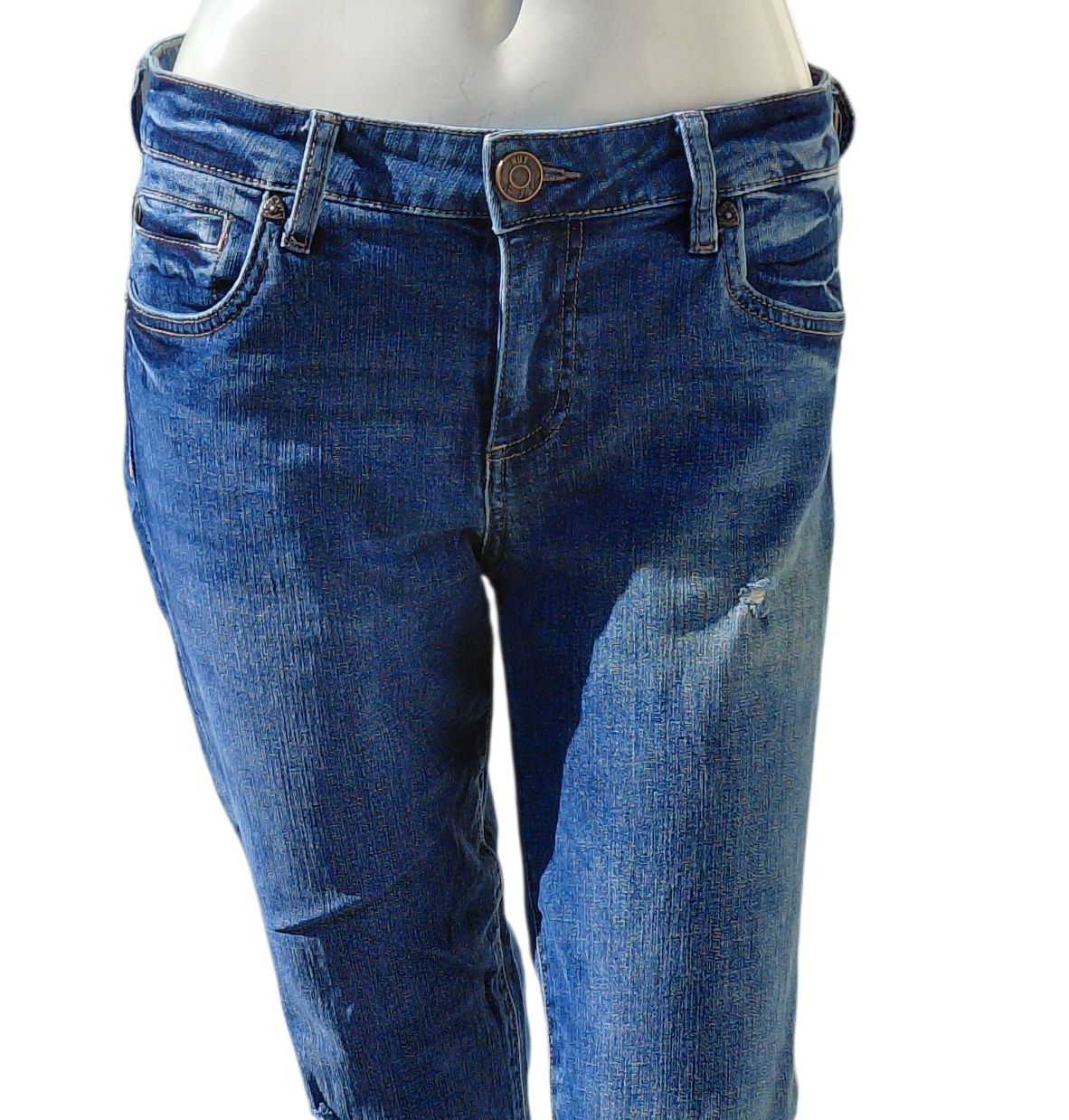 1022....Kut from the Kloth Straight leg Jeans Size 6, W30"  24"Inseam   8"Rise