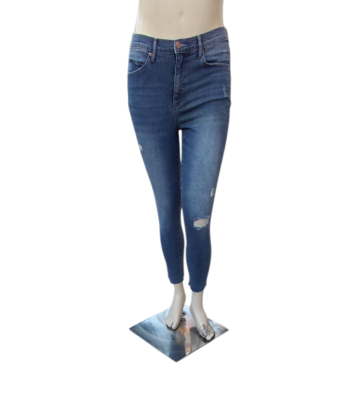 1025...Nicole Miller Soho New York High Rise Skinny Jeans Size 10