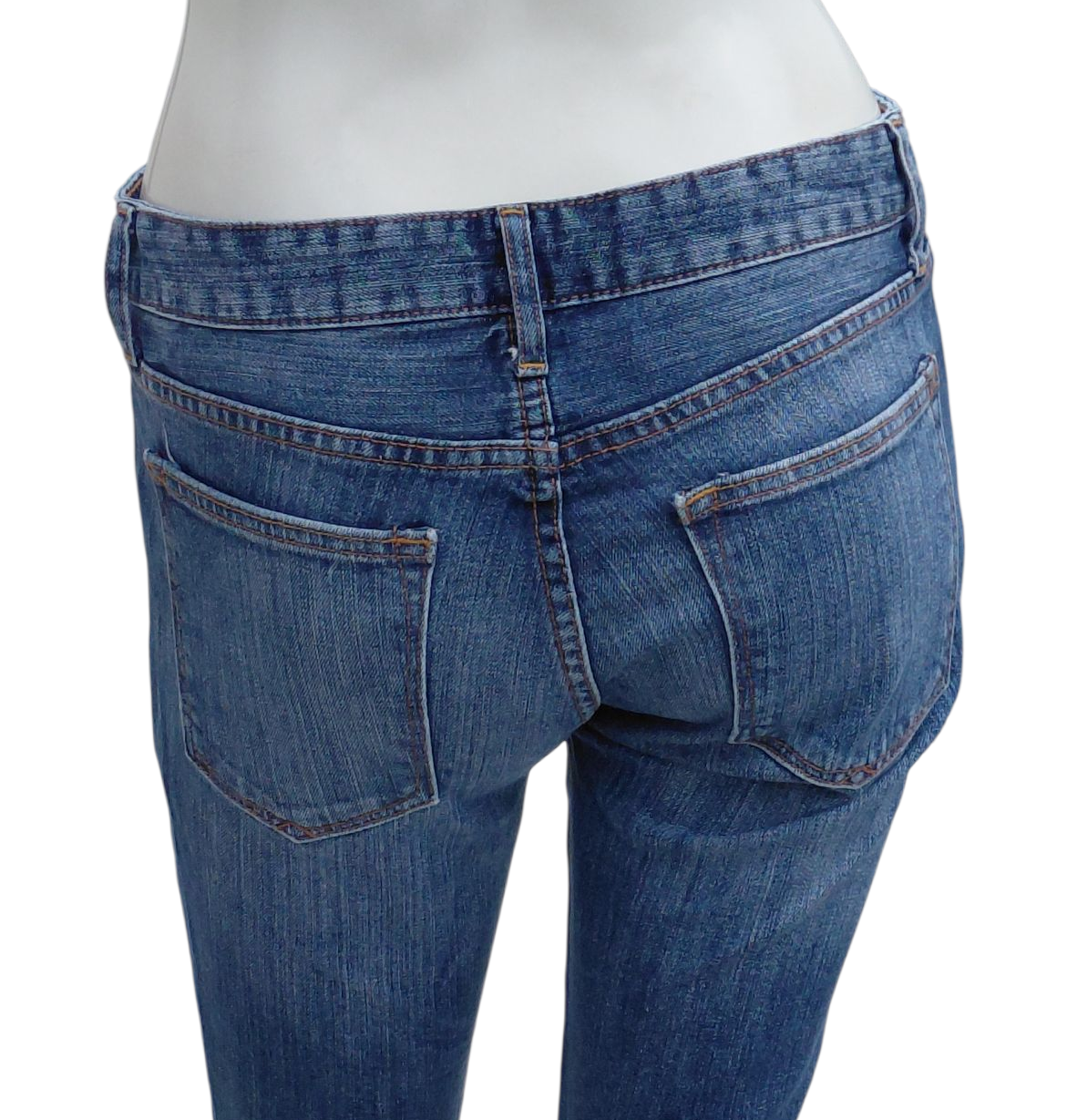 622817....Preowned 1969 Skinny Jeans Size 27R, 7" Rise