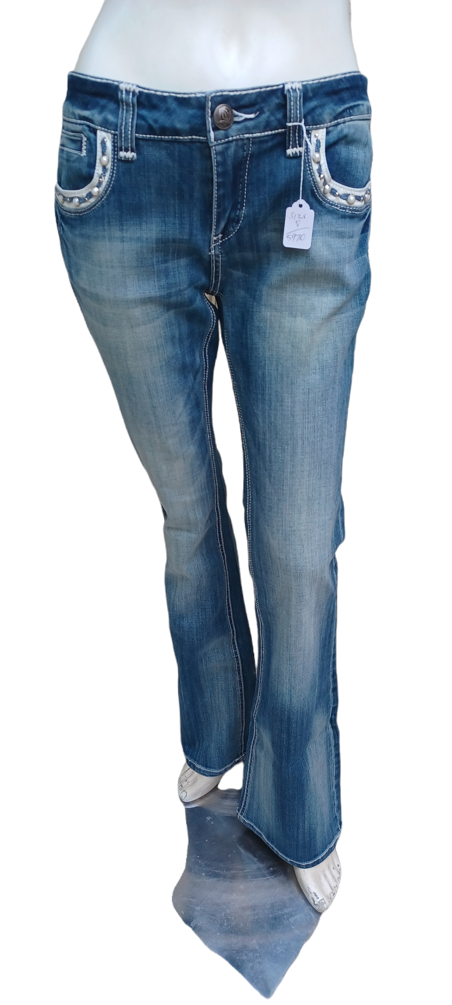 Sku 437614.....Preowned Cello Bootcut Jeans Size 5