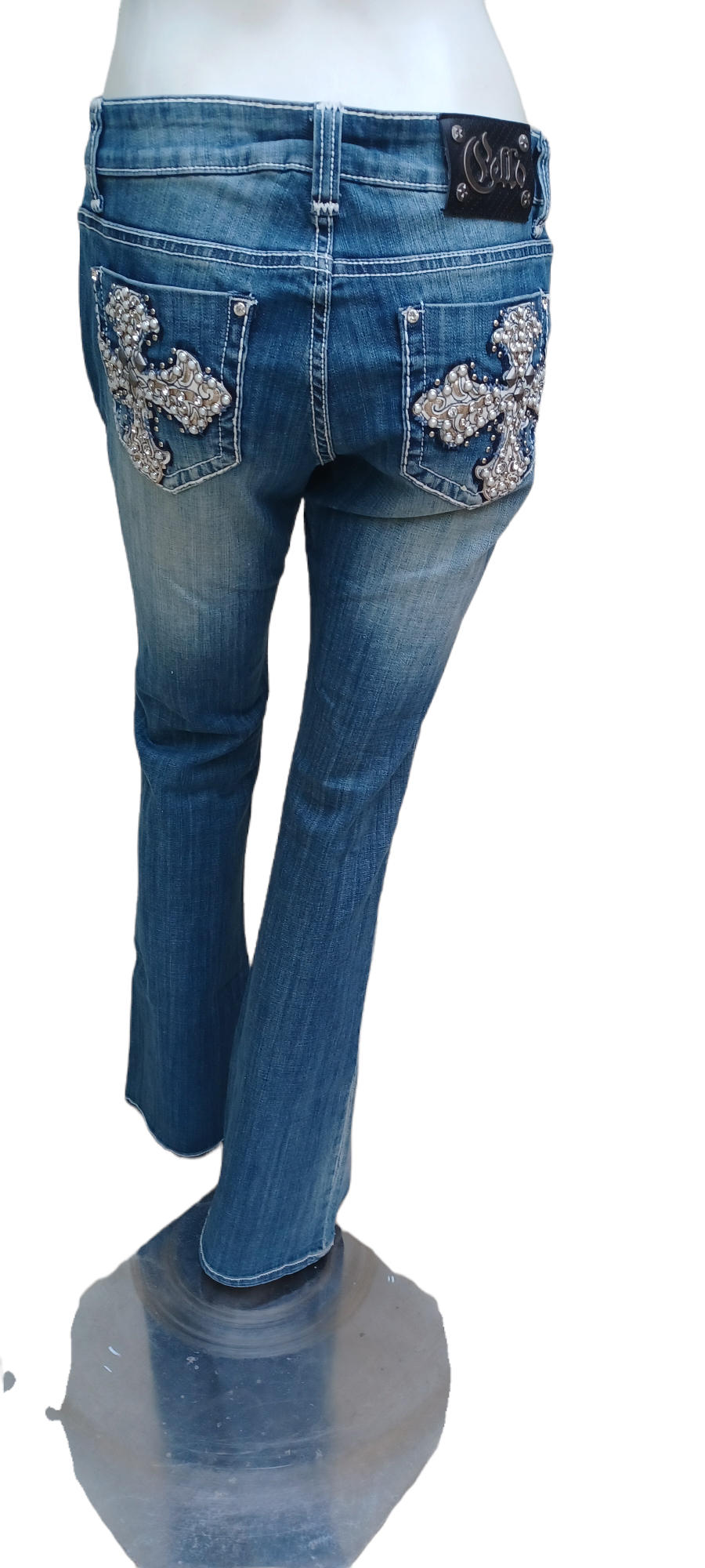 Sku 437614.....Preowned Cello Bootcut Jeans Size 5