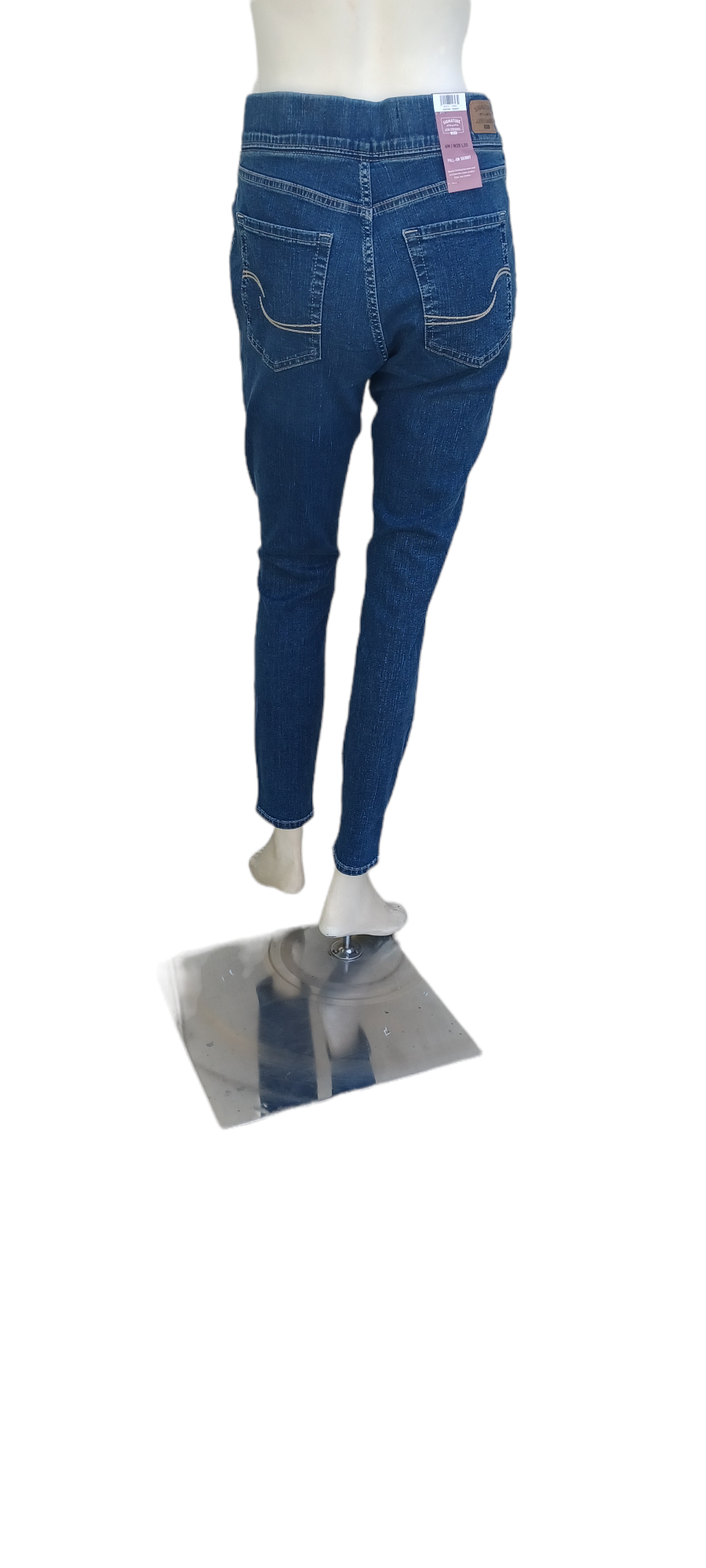 593735....New Signature Levi Strauss Pull-On Skinny Jeans Size 6M
