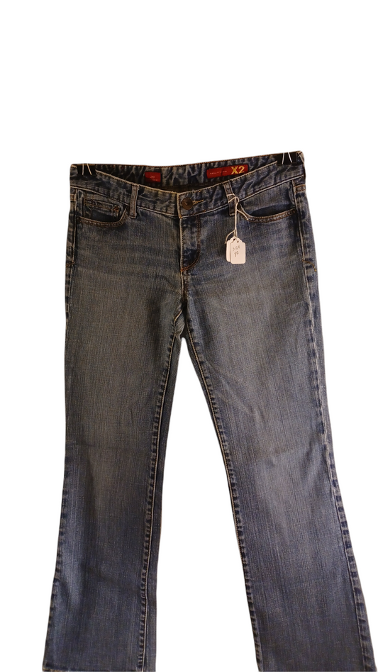 Sku 441015.. Preowned Quality Denim Bootcut Jeans Size 8r