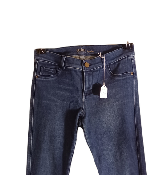 Sku 43519 PRE-OWNED....Soho New York Legging Jeans Size 2