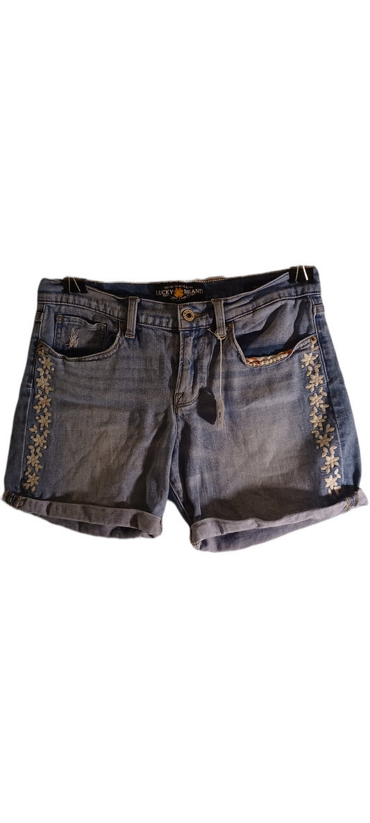 Sku 601331 PRE-OWNED.....Lucky Brand Jean Shorts Size 4/27