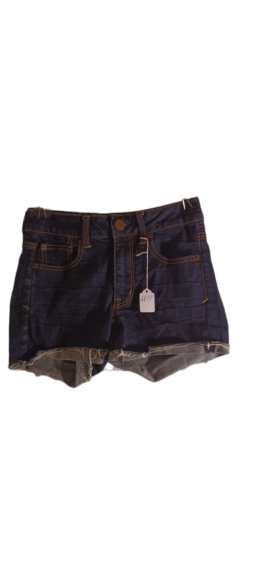 Sku 607734 PRE-OWNED...American Eagle Outfitters Jean Shorts Size 2